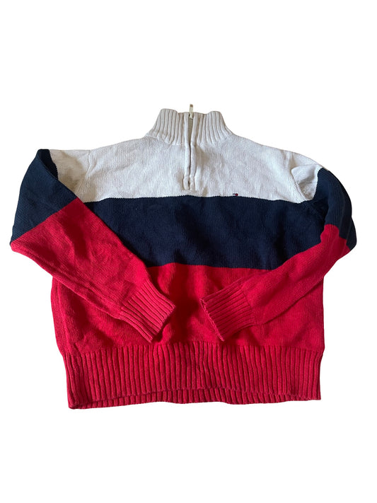 Tommy Hilfinger half zip 8/10y