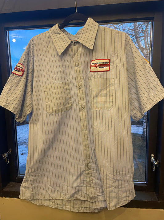 VINTAGE workwear skyrta St.xL